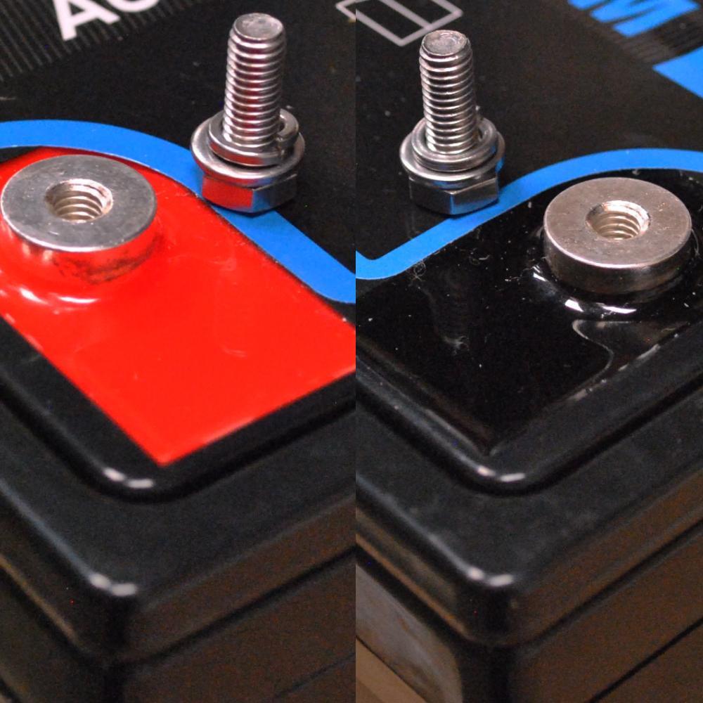 Two pictures of a battery, available at an online battery store.