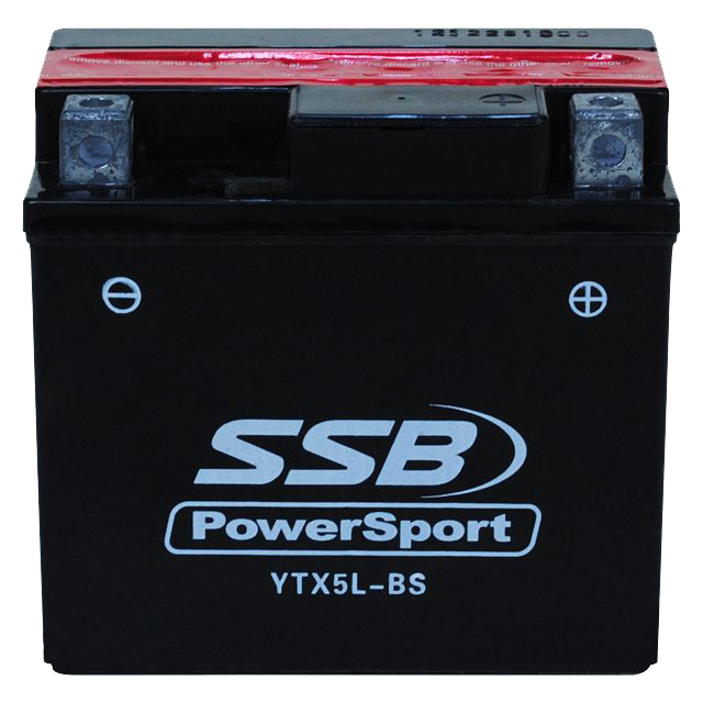 Buy YTX5L-BS Maintenance Free Motorcycle Battery | Powerworld