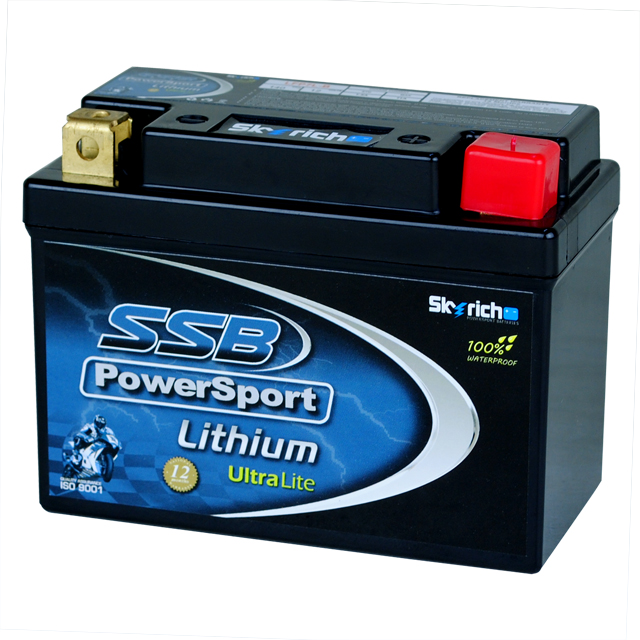 Buy LFP7L-B SSB Lithium Ultralite Motorcycle Battery.