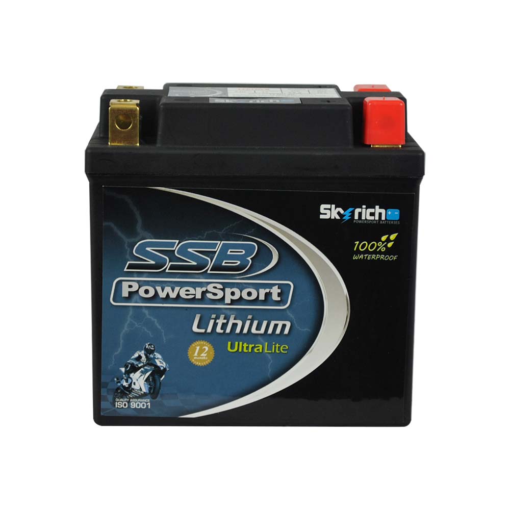 Buy LFP9Q-B SSB Lithium Ultralite Motorcycle Battery | Powerworld