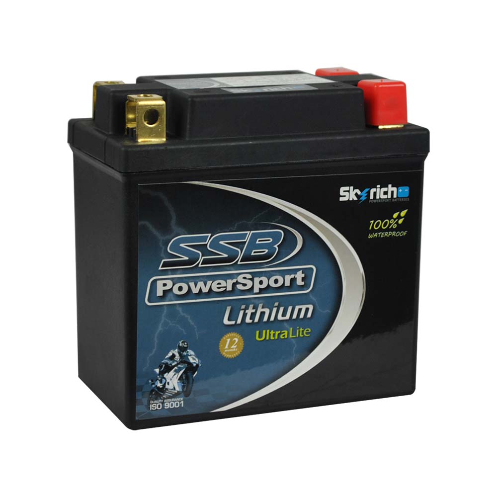 LFP9Q-B SSB Lithium Ultralite Motorcycle Battery - Powerworld