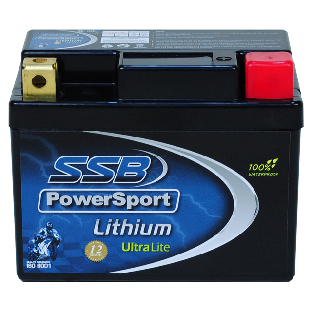 Buy LFP612L SSB Lithium Ultralite Motorcycle Battery | Powerworld