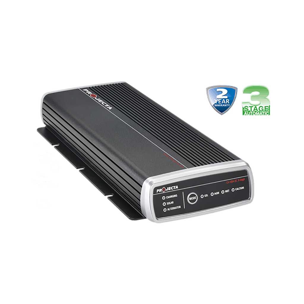 Projecta Intelli-Charge 45A 12V, 3-Stage Stage DC/Solar Battery Charger