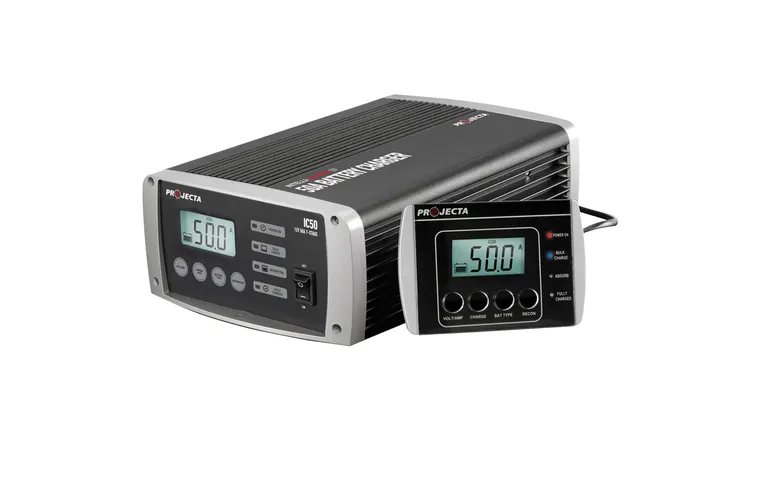 Projecta 12V Automatic 50 Amp 7 Stage Battery Charger Multi Chemistry Lithium